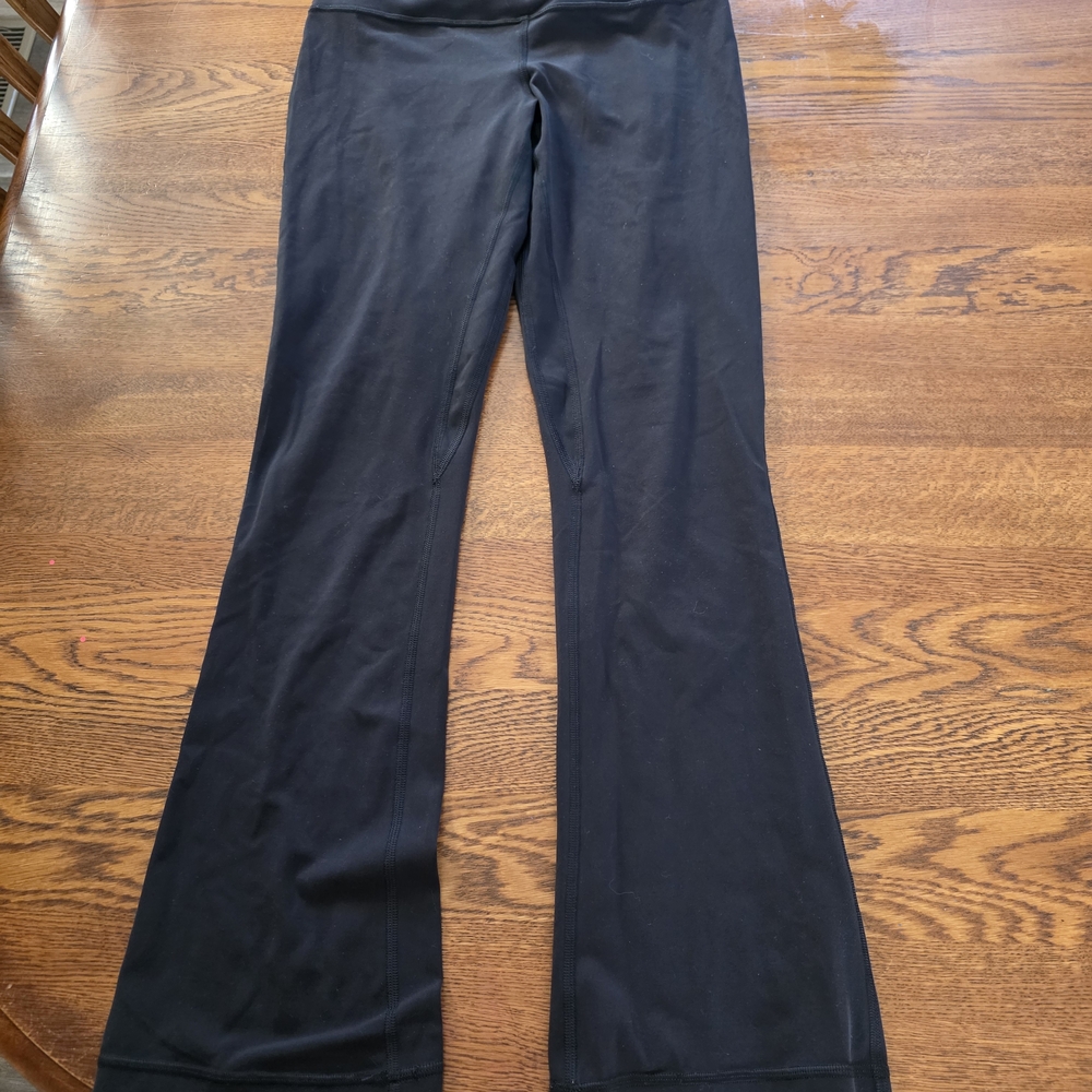 Black Flared Lululemon Leggings